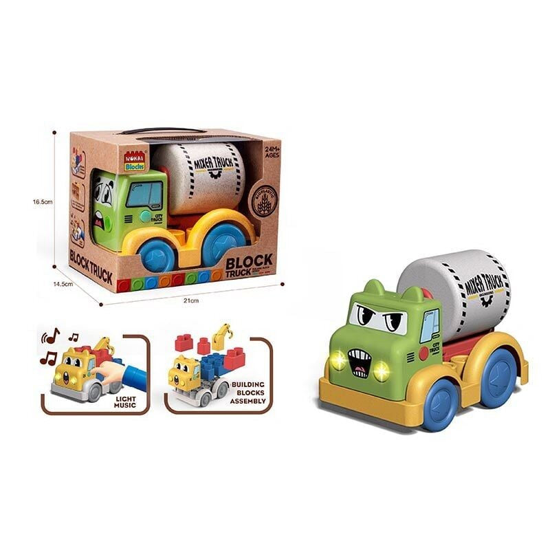 9910 B Block Truck Toy Car in Box