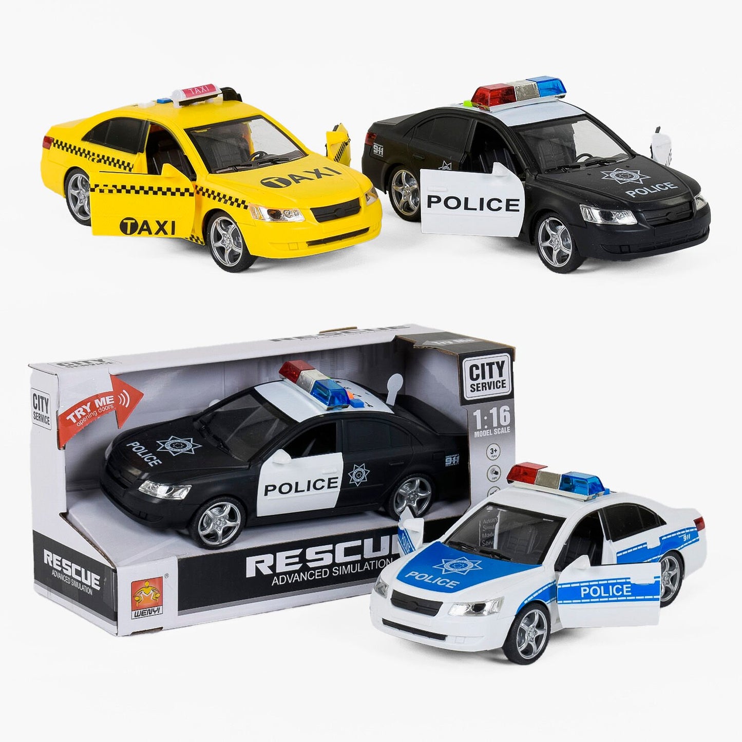 WY 560 A/WY 560 B/WY 560 C City Service Toy Vehicle