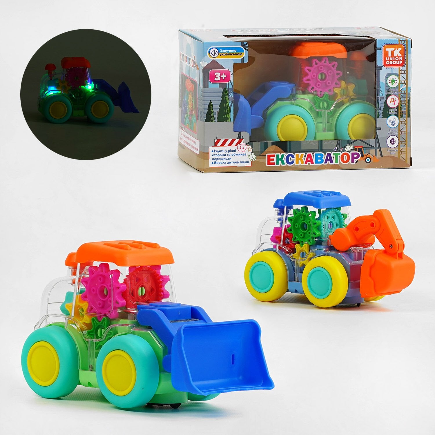 TK Group TK 11301 Musical Toy Excavator