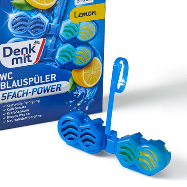 Denkmit Lemon Toilet Blocks, 2 x 48 g - Image 2