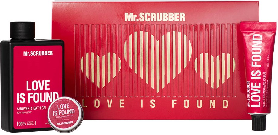 Mr.Scrubber Love is Found Women's Gift Set