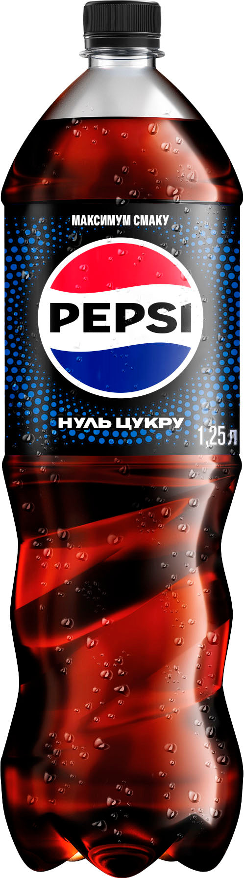 Pepsi Black Soft Drink, 1.25 L