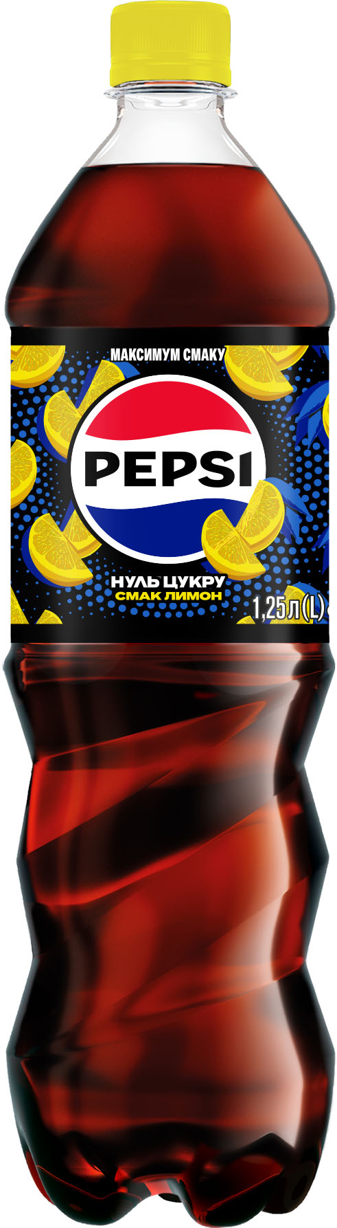 Pepsi Lemon Soft Drink, 1.25 L