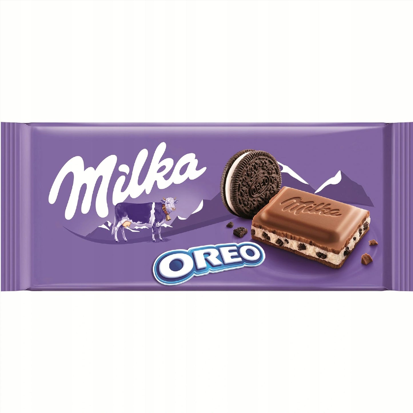 Milka Oreo Milk Chocolate, 100 g