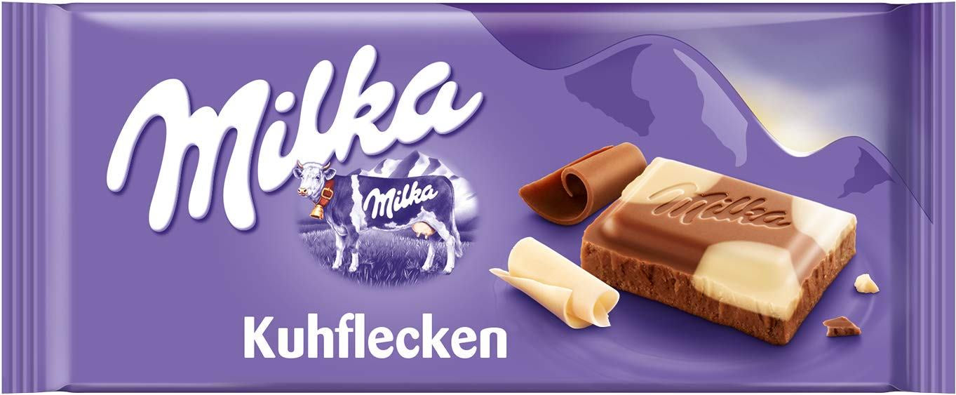 Milka Cow Spots Milk Chocolate, 100 g