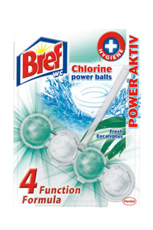 Bref Aktiv 4-in-1 Chlorine & Eucalyptus Toilet Rim Block