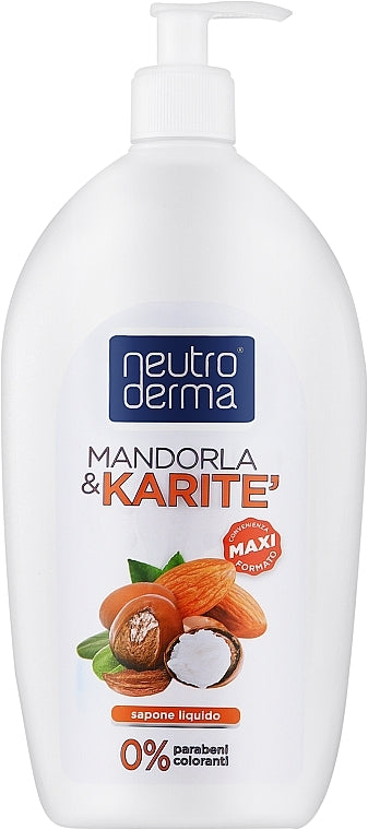 Neutro Derma Almond Milk Liquid Hand Soap with Pump, 1 L