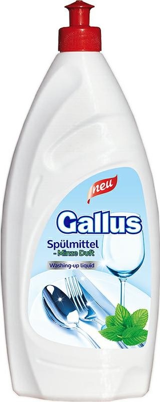Gallus Mint Dishwashing Liquid, 850 mL