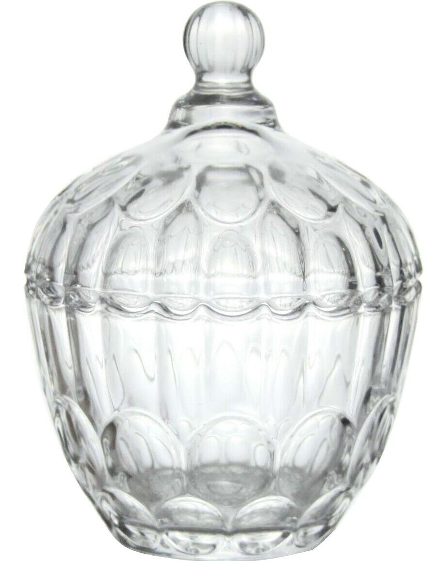 Red Cherry S510 Glass Sugar Bowl with Lid