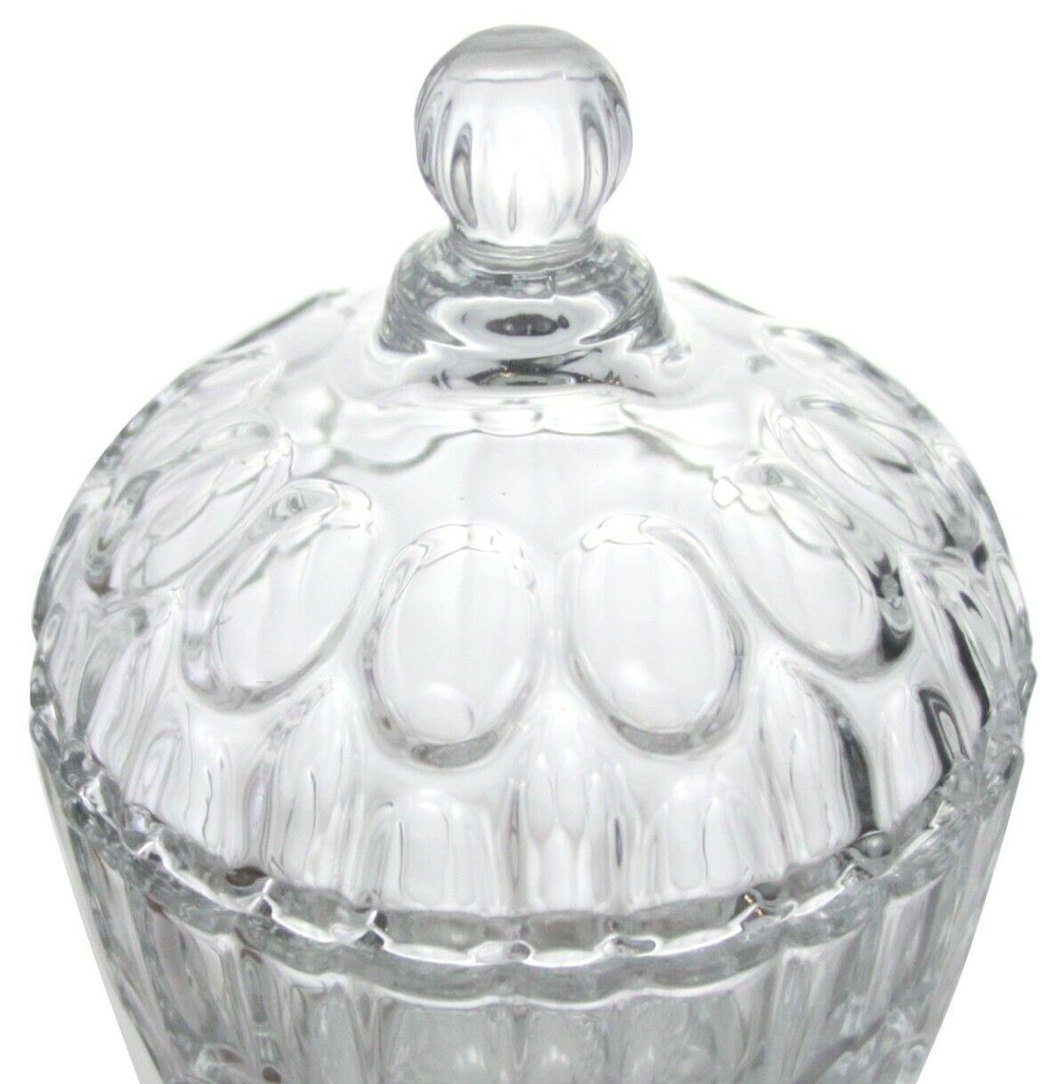 Red Cherry S510 Glass Sugar Bowl with Lid - Image 2
