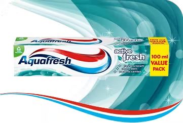 Aquafresh Active Fresh Toothpaste, 100 mL - Image 2