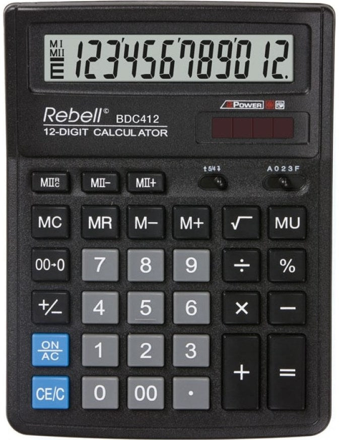 Rebell BDC 412 BX Calculator