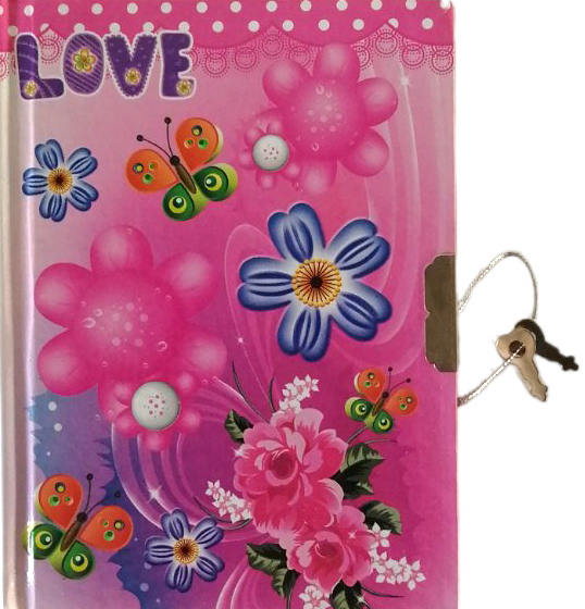 Kids A6 Lockable Notebook