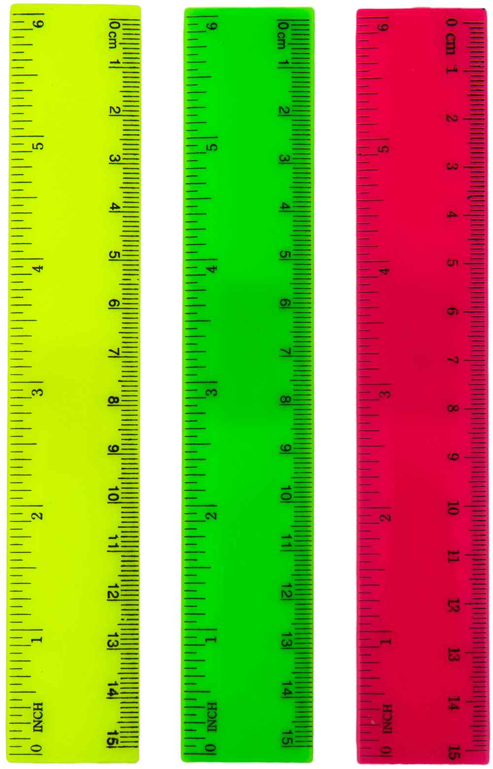 Plastic Ruler, 15 cm