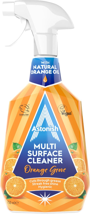 Astonish Orange Oil Kitchen Cleaner Spray, 750 mL - Image 2