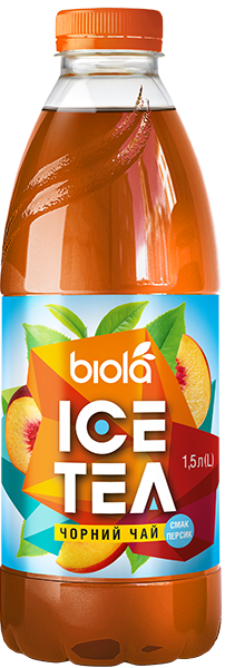 Biola Peach Iced Black Tea, 1.5 L