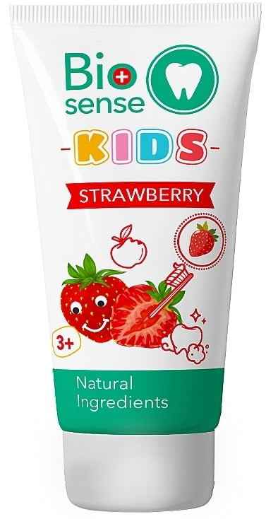 Bioton Biosense Kids Bubble Strawberry Toothpaste, 3+ Years, 50 mL