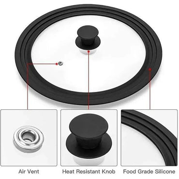 Multi-Size Silicone Lid 24, 26, 28 cm - Image 2