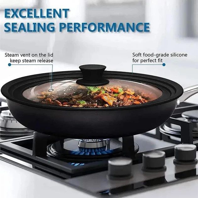 Multi-Size Silicone Lid 24, 26, 28 cm - Image 3