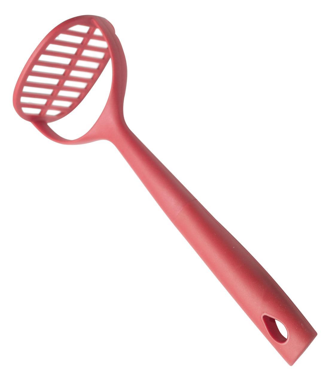 A-plus 1928G Nylon Potato Masher with Silicone Handle