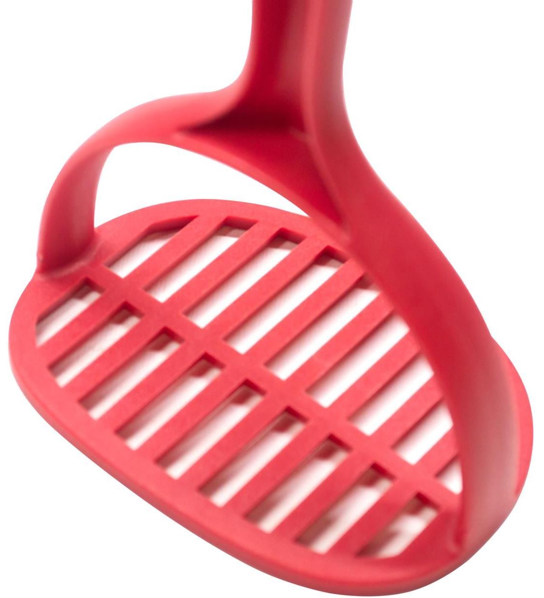 A-plus 1928G Nylon Potato Masher with Silicone Handle - Image 3