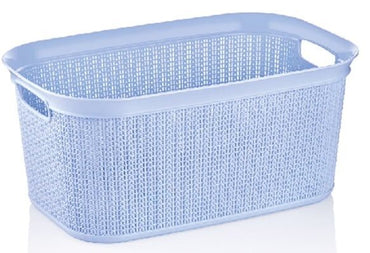Ucsan Plastik M-080 Knit-Style Basket, 57 x 37 x 25 cm, 38 L - Image 2