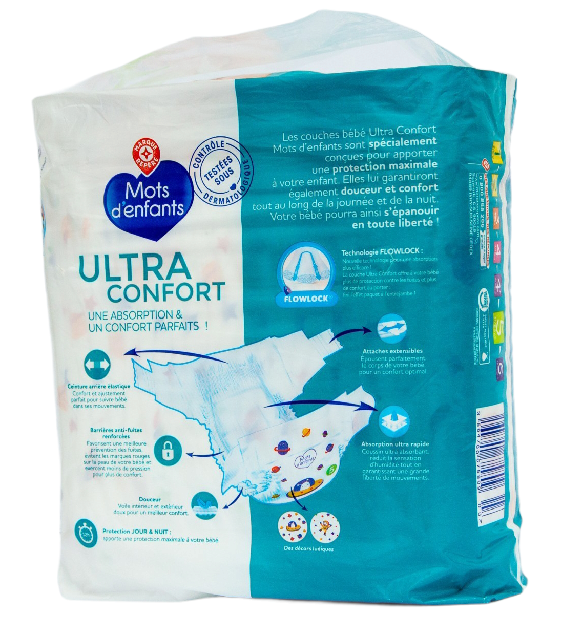 Mots d'enfants Ultra Comfort 5 Baby Diapers, 23 pcs, 11-25 kg - Image 2