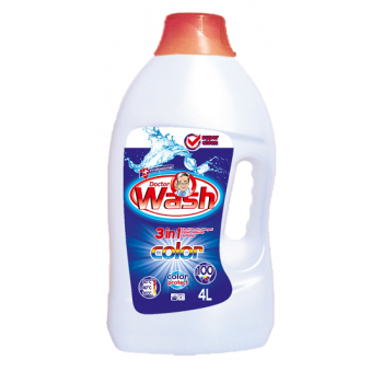 Doctor Wash Color Liquid Laundry Detergent, 4 L