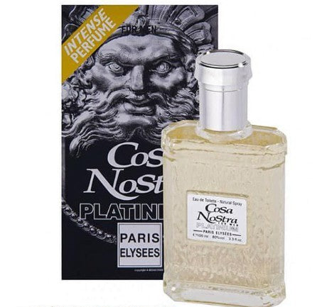 Paris Elysees Cosa Nostra Platinum Men's Eau de Toilette, 100 mL