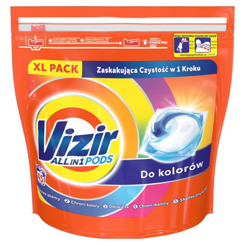 Laundry pods Vizir Color 45 pcs (priced per piece)