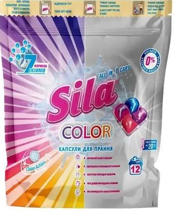 Sila Color Laundry Detergent Pods, 12 pcs (Price per 1 pc)