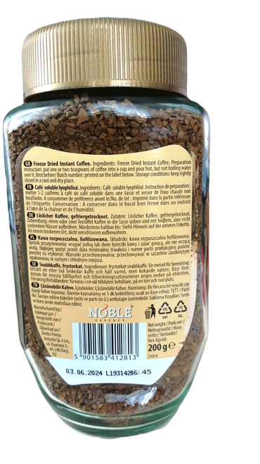 Noble Gold Instant Coffee, 200 g - Image 2