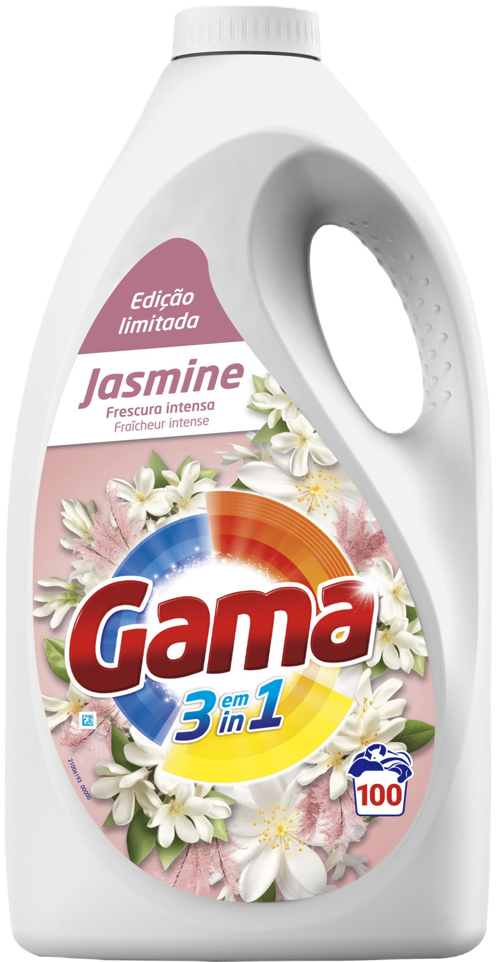 Gama Jasmine 3-in-1 Liquid Laundry Detergent, 100 Loads, 5 L