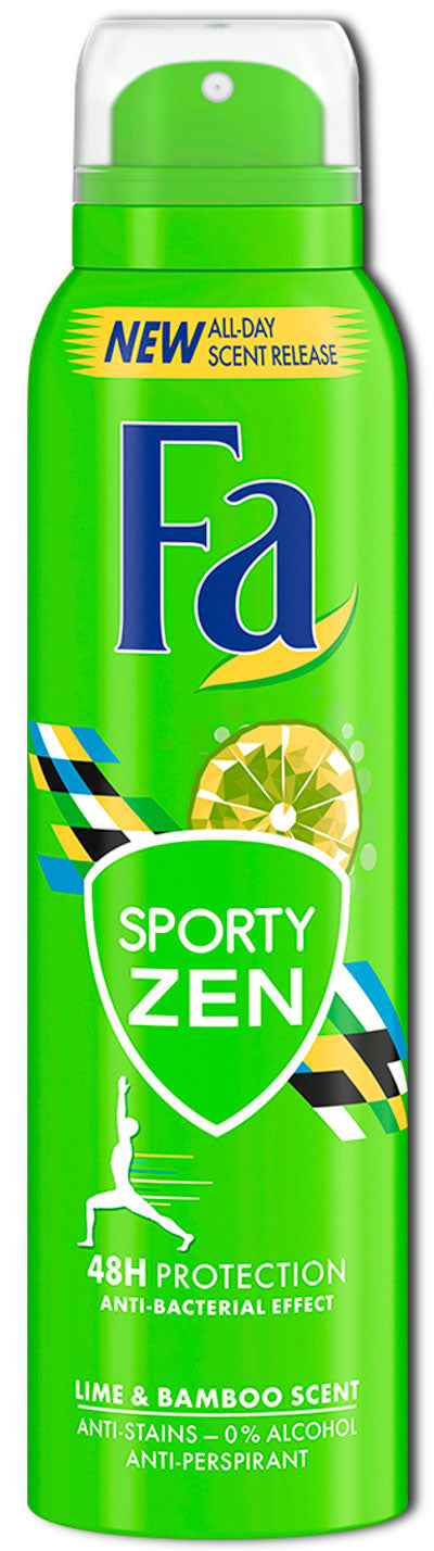 Fa Sport Zen Women's Deodorant Spray, 150 mL