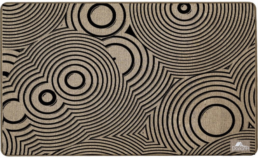 Dariana Universal Mat 1000010521 Linen Circle 45 x, 75 cm