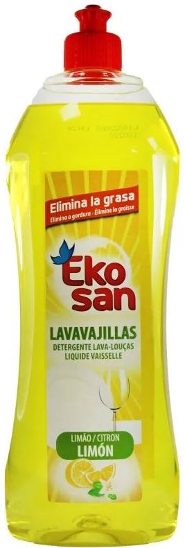 Ekosan Lemon Dishwashing Liquid, 800 mL