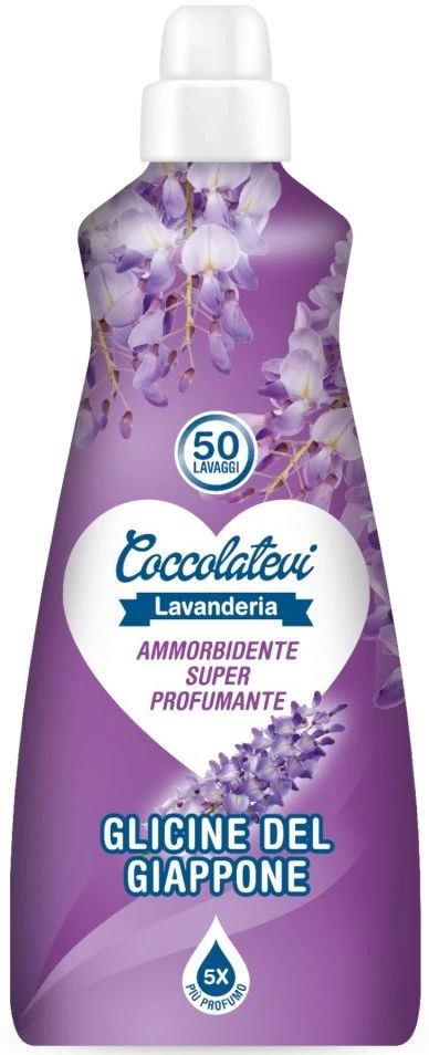 Coccolatevi Japanese Wisteria Fabric Softener, 1.25 L