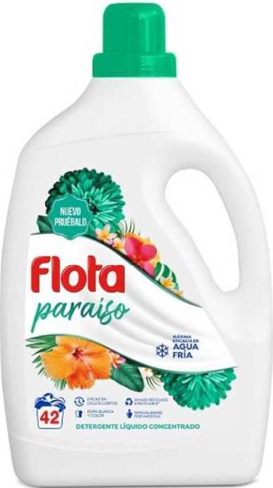 Flota Paradise Liquid Laundry Detergent, 42 Loads, 2.1 L