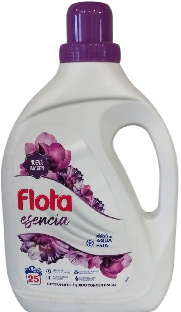 Flota Essence Liquid Laundry Detergent, 25 Loads, 1.25 L
