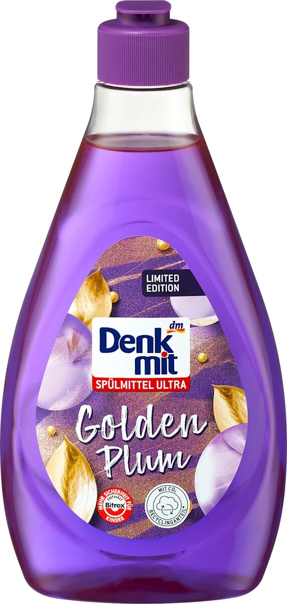 Denkmit Golden Plum Dishwashing Liquid, 500 mL