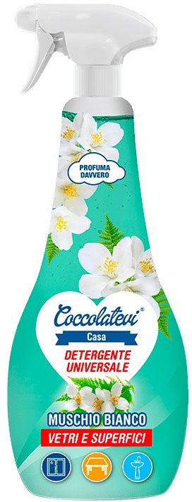 Coccolatevi White Musk Glass & Surface Cleaner, 750 mL