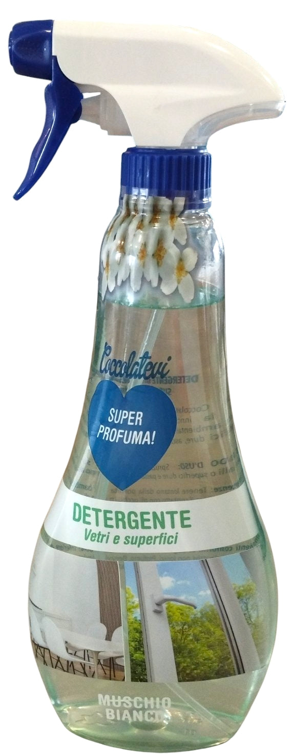 Coccolatevi White Musk Glass & Surface Cleaner, 750 mL - Image 2