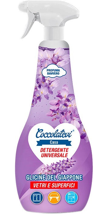 Coccolatevi Japanese Wisteria Glass & Surface Cleaner, 750 mL