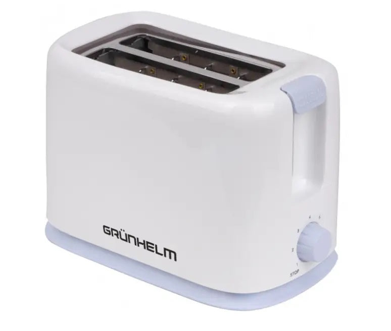 Grunhelm GWD012 White Toaster, 800 W - Image 2