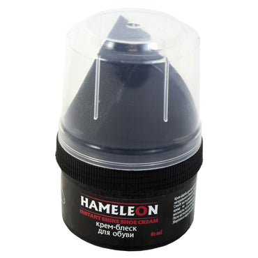 Hameleon Black Shoe Shine Cream, 60 mL - Image 2