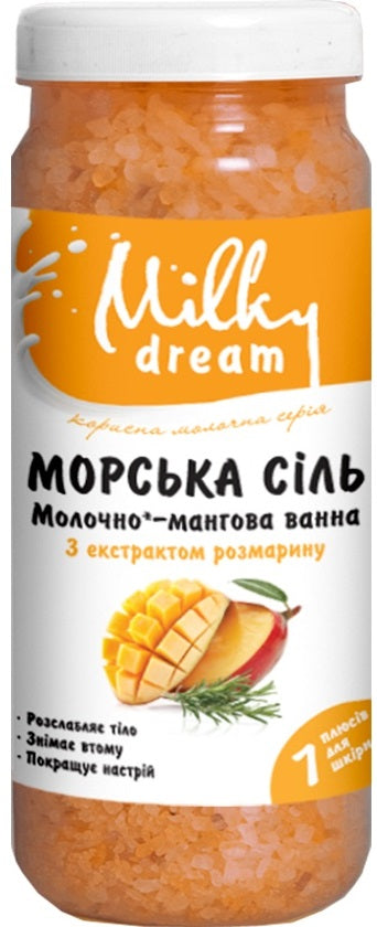 Milky Dream Milk Mango Bath Salt, 700 g
