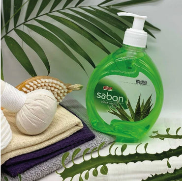 Armoni Sabon Aloe with Pump Liquid Hand Soap, 500 mL - Image 2