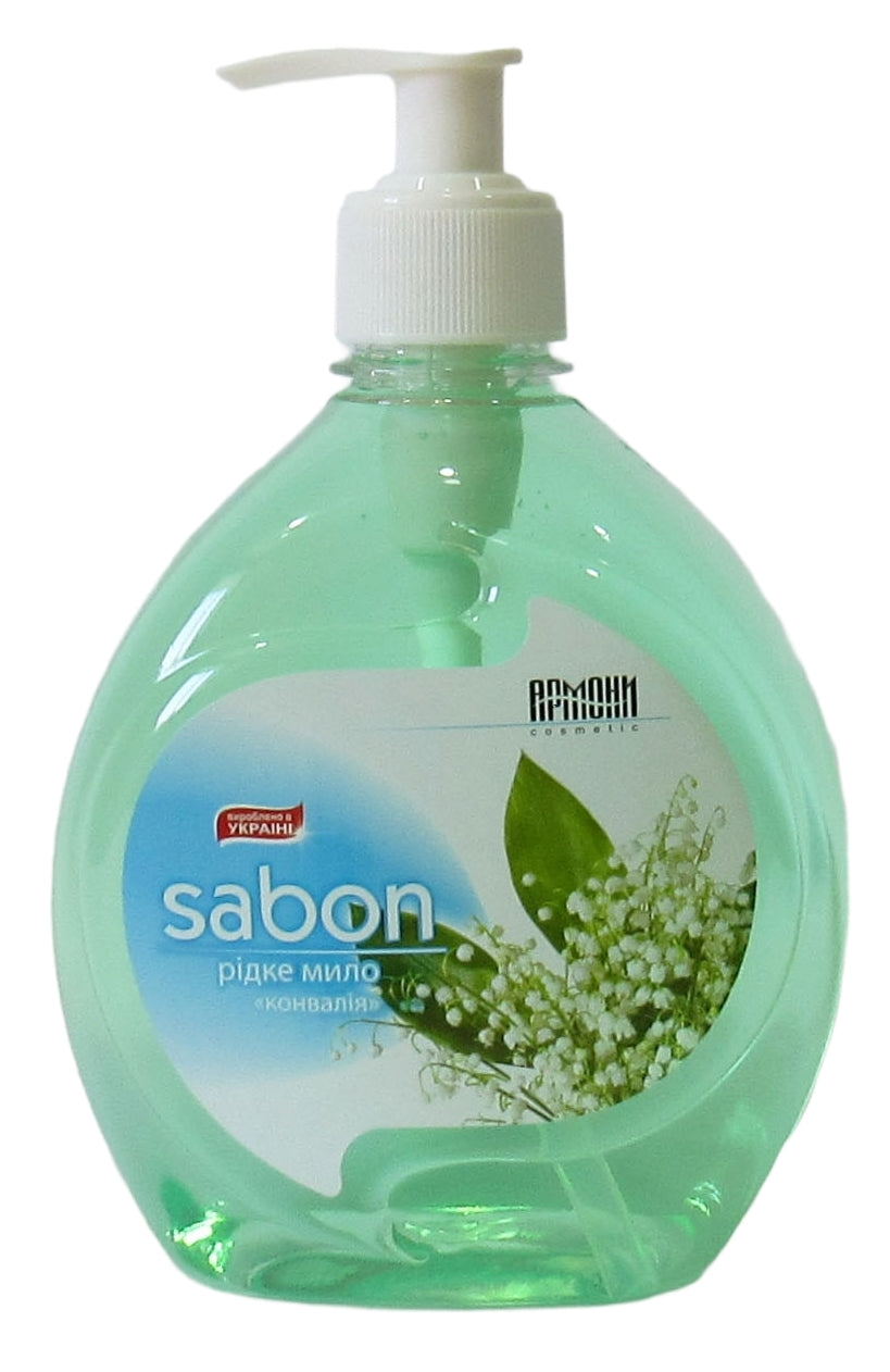 Armoni Sabon Lily of the Valley with Pump Liquid Hand Soap, 500 mL