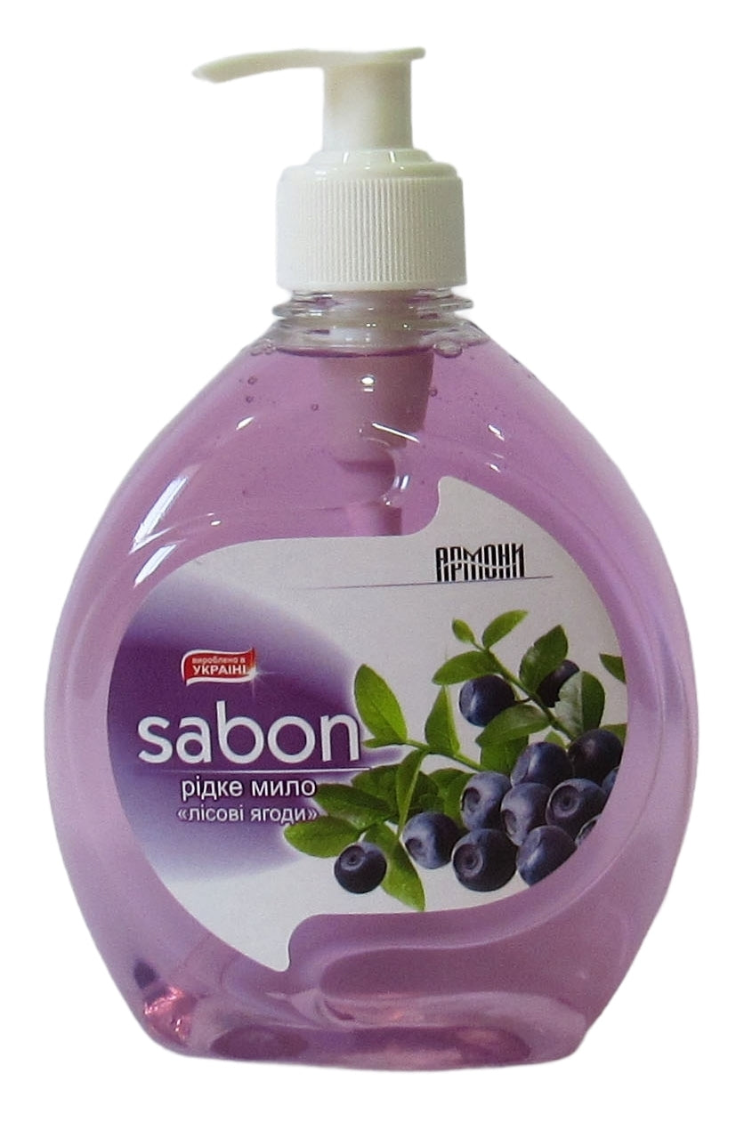 Armoni Sabon Wild Berries with Pump Liquid Hand Soap, 500 mL