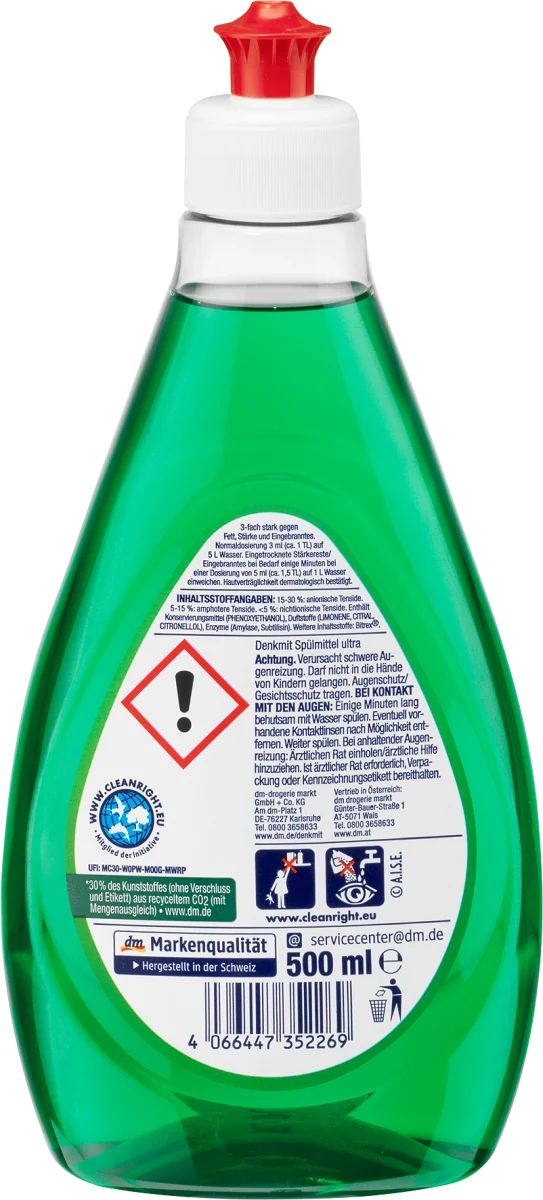 Denkmit Ultra Dishwashing Liquid, 500 mL - Image 2